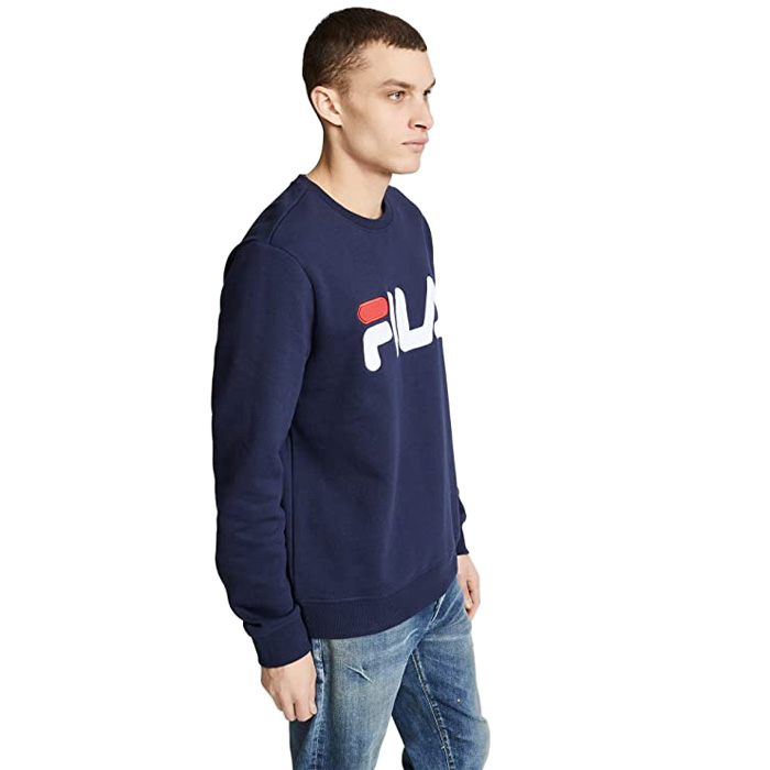 Sudadera Fila Hombre Regola SweatshirtAzul LM183378412