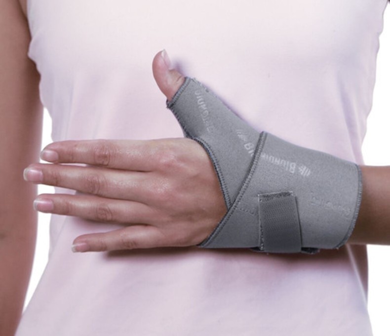 Muñequera Inmovilizadora De Dedo Pulgar Con Ferula Talla L