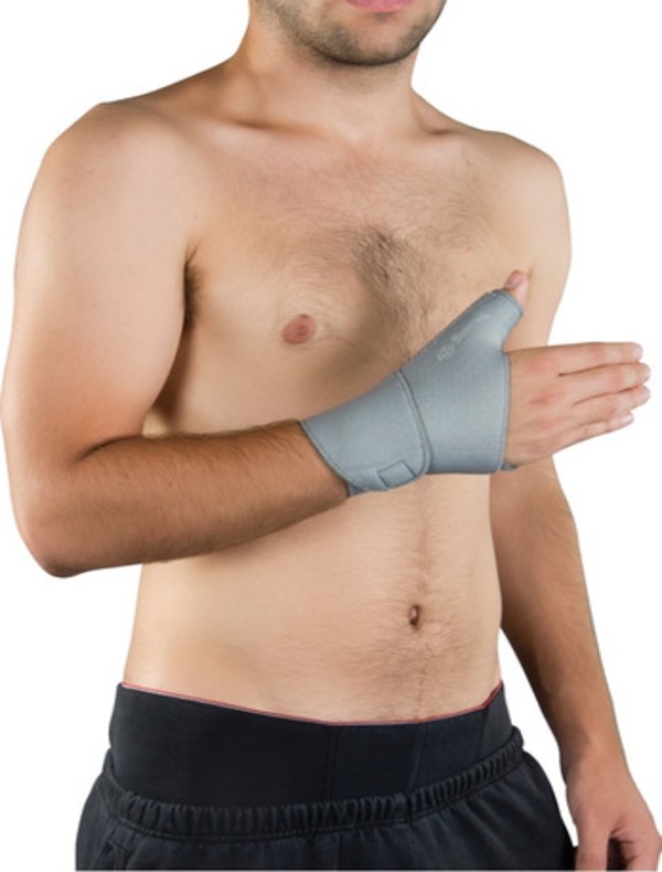 Muñequera Inmovilizadora De Dedo Pulgar Con Ferula Talla L