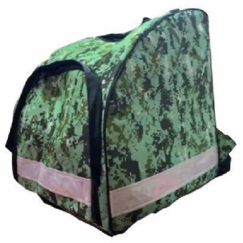 Mochila Para Repartidor Moto, Color Verde