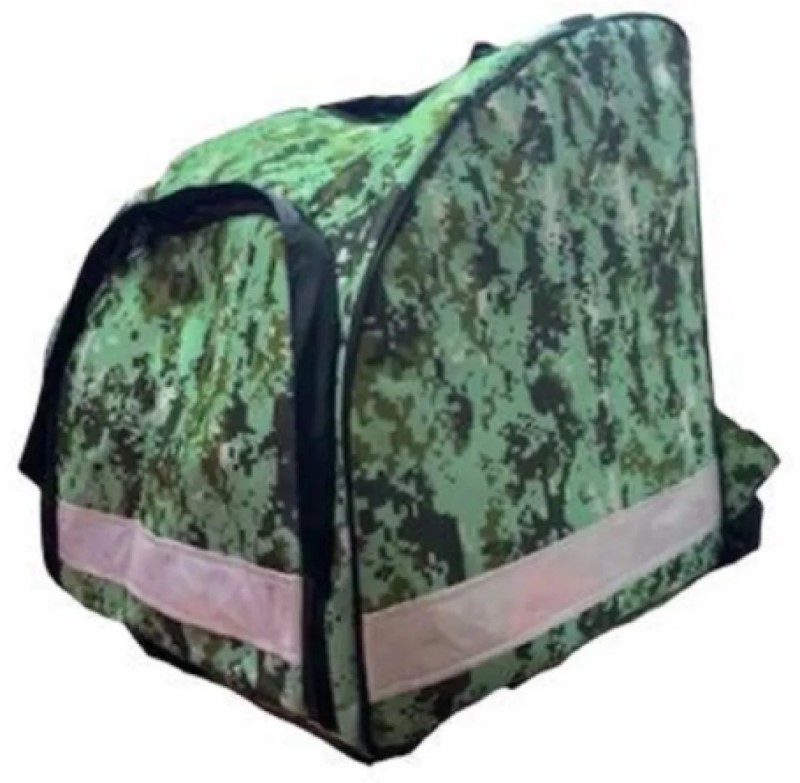 Mochila Para Repartidor Moto, Color Verde