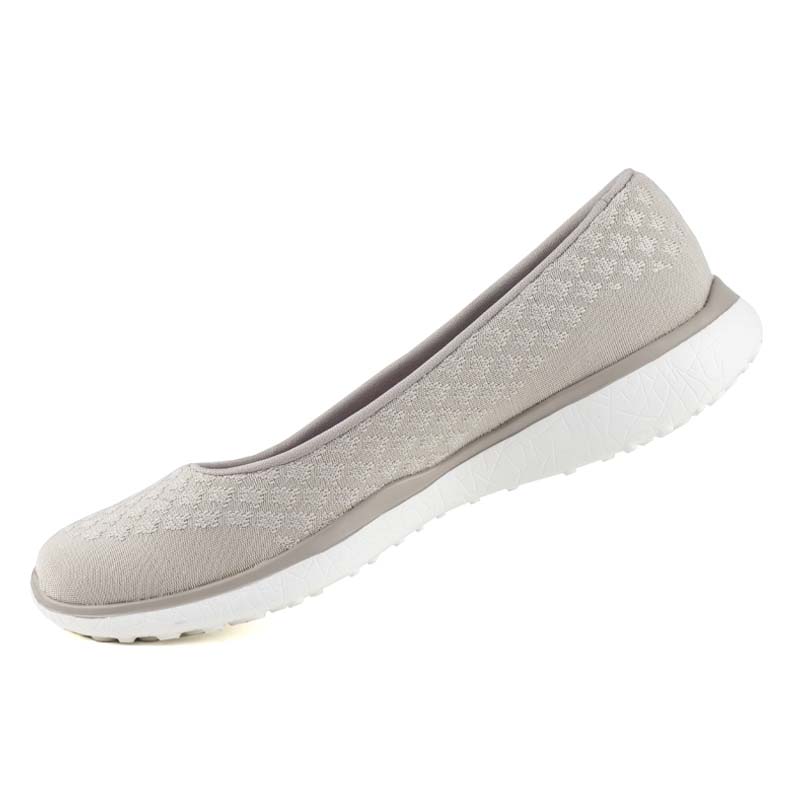 TENIS SKECHERS PARA DAMA COMODOS MEMORY FOAM CITY WALK 23312 NATURAL