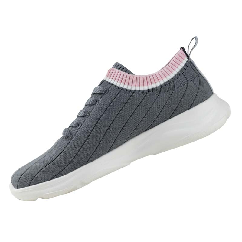 TENIS SKECHERS PARA DAMA SPORT SURGE 32536 GRIS ROSA MEMORY FOAM ORIGINALES