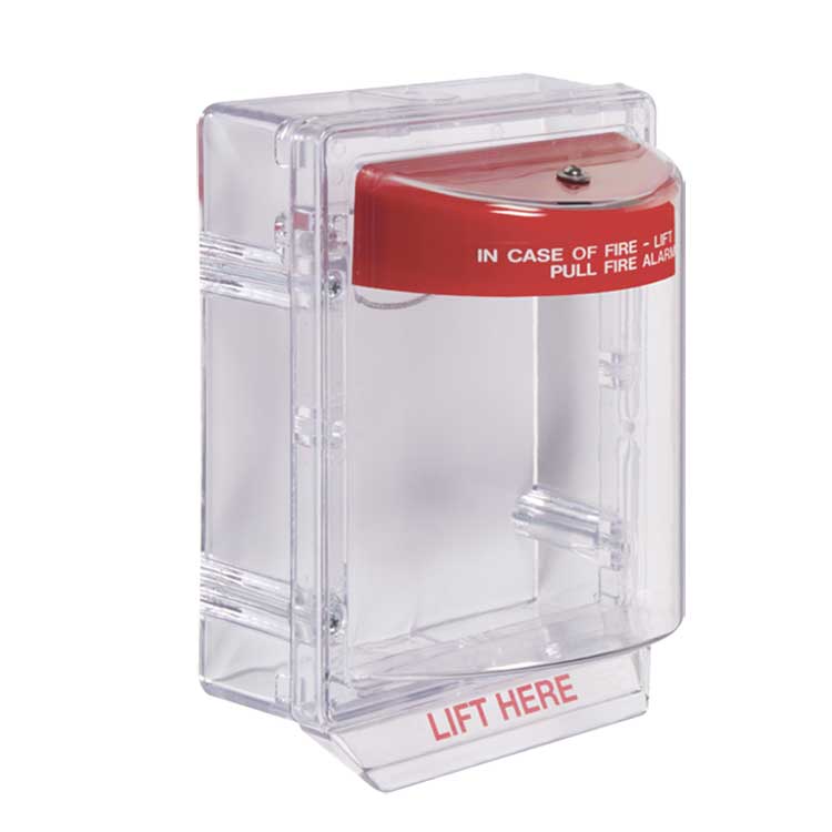 Sti-1130 Protector Para Estación De Jalón, Con Sirena Y Espa