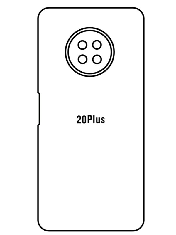 Jeco 99F Protector de Pantalla de Hidrogel Premium Para Huawei Enjoy 20 Plus