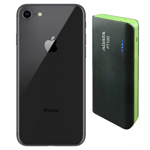 iPhone 8 Reacondicionado Desbloqueado 64gb + Power Bank 10,000mah 