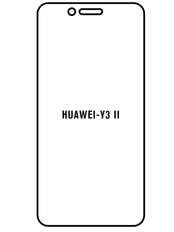 Jeco 99F Protector de Pantalla de Hidrogel Premium Para Huawei Y3 II