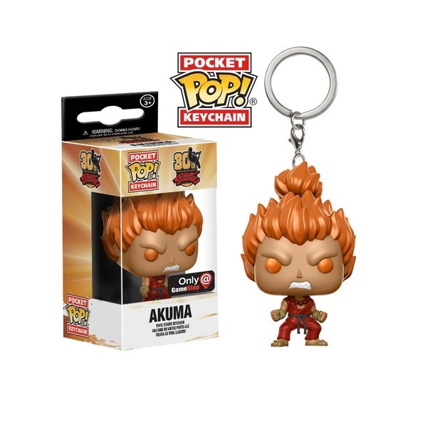 Funko Pop Llavero Keychain Figura Acción Akuma