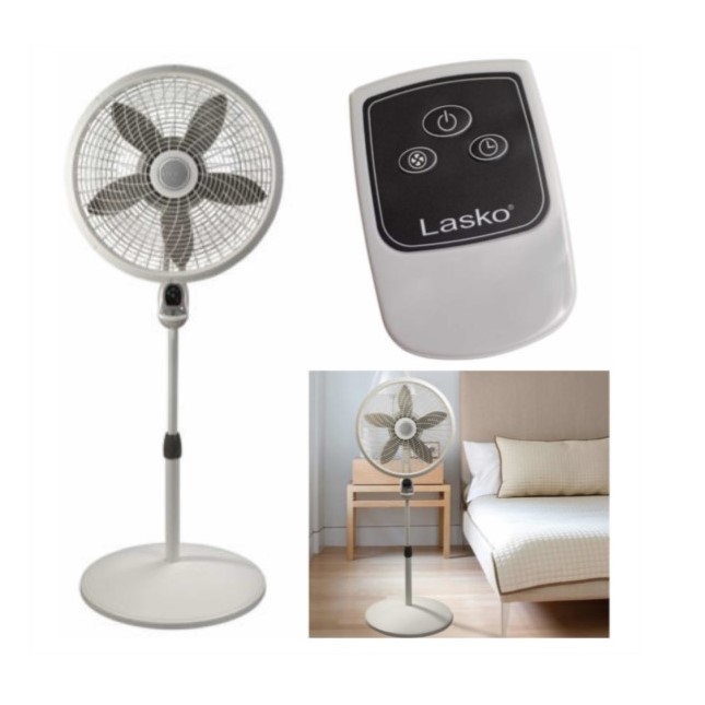 Ventilador Lasko De Pedestal Cyclone Con Control Remoto