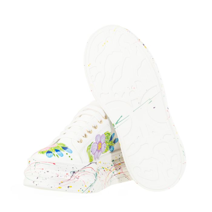 Tenis Dama Pintado a Mano 