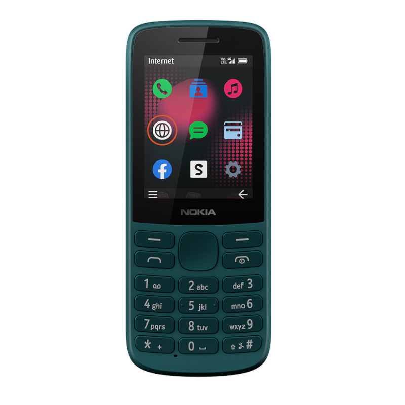 Nokia 215 4 G, Single Sim, Cyan