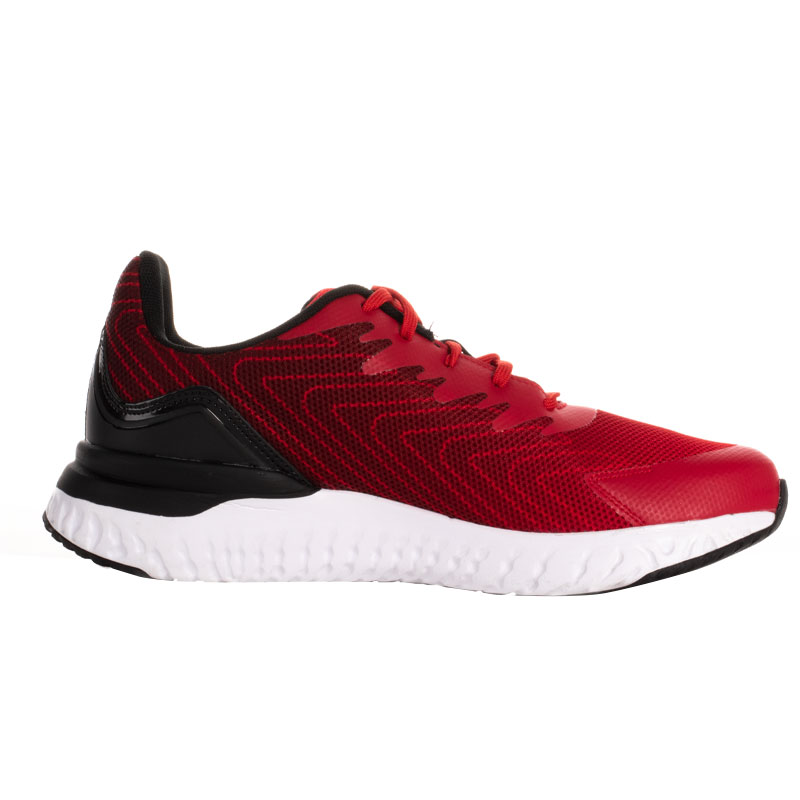 Tenis Deportivo Karosso Negro 9504 Rojo Hechos En M xico