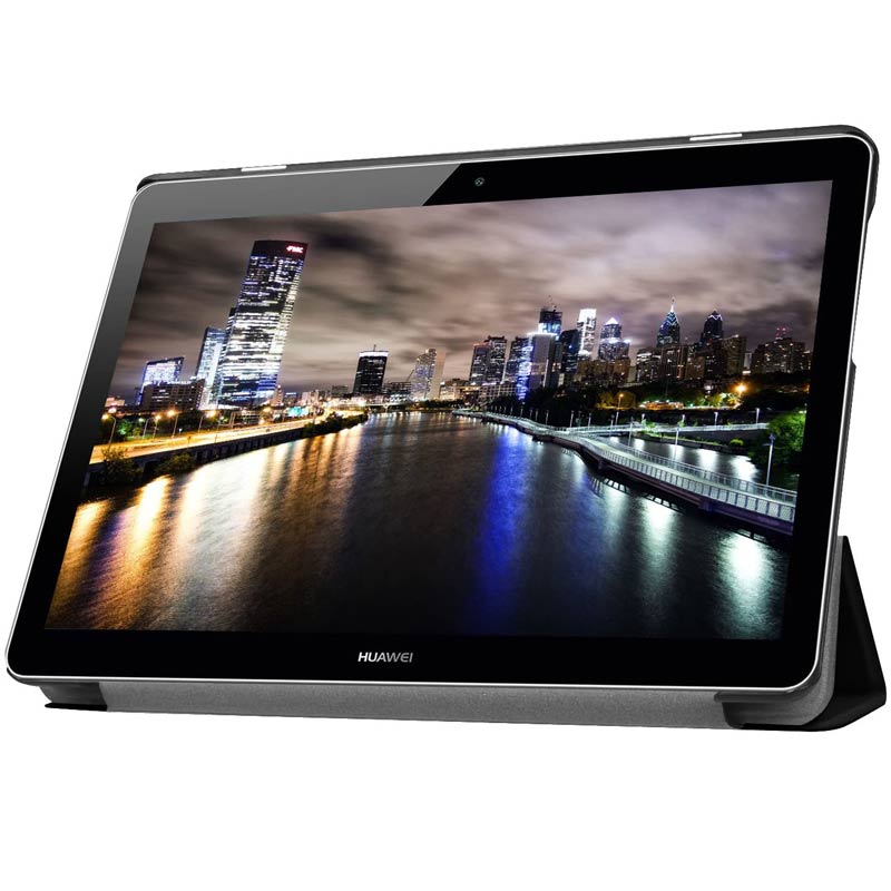 Funda Para Tablet Huawei Mediapad T3 Tamaño10"/9.6" PLG. Negro