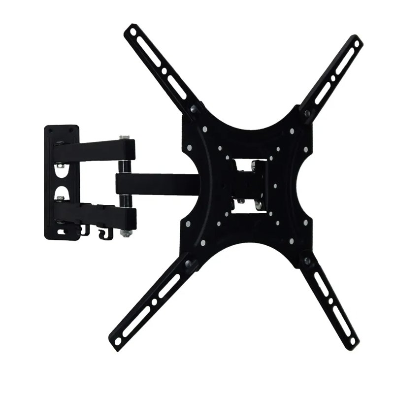 SOPORTE PARA PANTALLA DE 32 A 55 PULGADAS, BRAZO MECANICO, METALICO, NEGRO