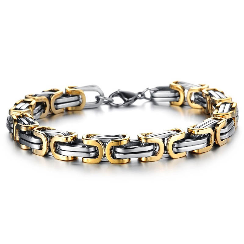 Regalo Papá Hombre Novio Amor Elegante Esclava Tungsteno Oro Laminado