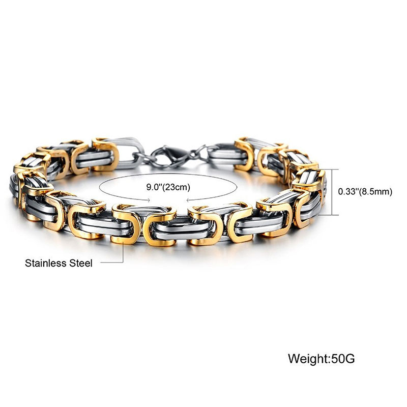 Regalo Papá Hombre Novio Amor Elegante Esclava Tungsteno Oro Laminado