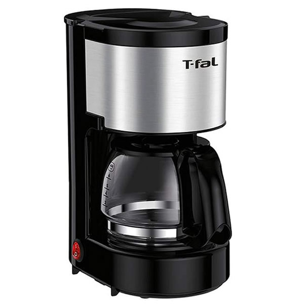 Cafetera Para 6 Tazas Con Filtro Permanente T-fal CM321DMX - Negro