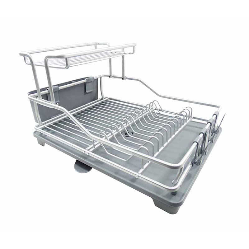 Escurridor de trastes 2 niveles con charola 