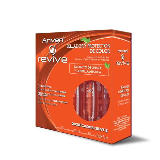 Ampolleta Sellador y Protector de Color Revive Anven