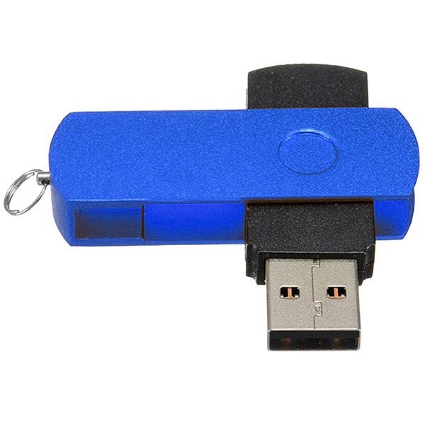 Memorias Usb 16gb Kit 3pz Giratoria De Plástico Ld104 Daltech
