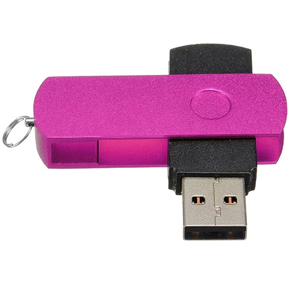 Memorias Usb 16gb Kit 3pz Giratoria De Plástico Ld104 Daltech