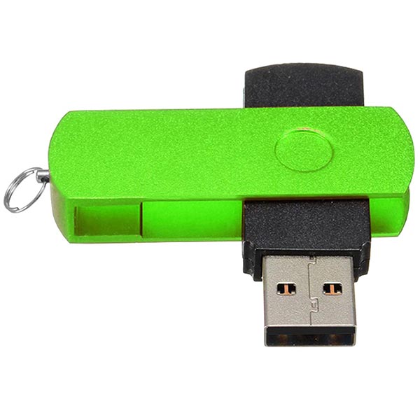 Memorias Usb 16gb Kit 3pz Giratoria De Plástico Ld104 Daltech