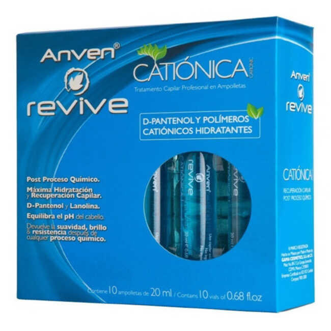 Tratamiento en Ampolleta Cationica Anven