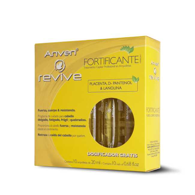 Tratamiento Capilar en Ampolleta Fortificante Anven