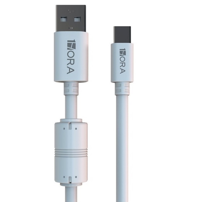 Itramax Cable de carga USB A a USB C de 30 pies (paquete de 2), cable de  alimentación de carga largo plano tipo A 2.0 a USBC compatible con