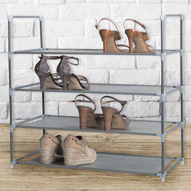 Zapatera para 12 Pares de 4 Niveles