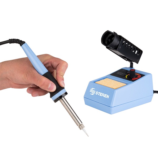 Cautín de lápiz tipo estación, con control de temperatura, de 45 Watts