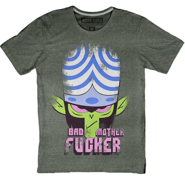 Playera Bad Mother Fucker Mojo Jojo Premium