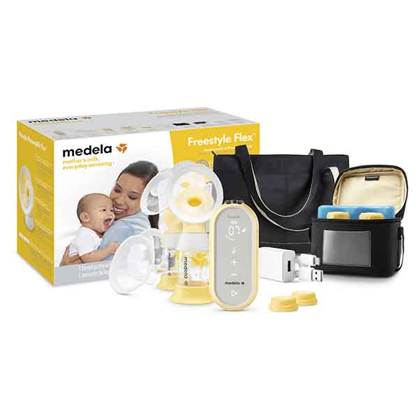 Medela Extractor Eléctrico Doble Freestyle Flex Sacaleches