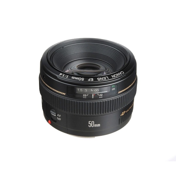 Lente Canon EF 50mm 1: 1.4 (Reacondicionado Grado A)