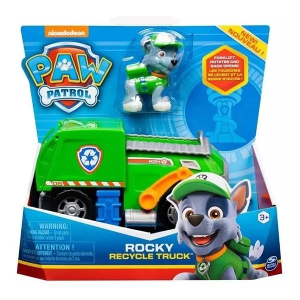 Paw Patrol Vehiculo Recicle Truck Rocky