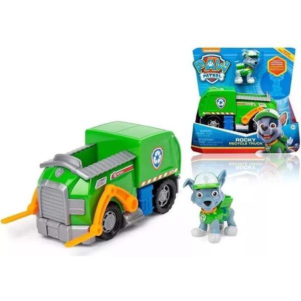 Paw Patrol Vehiculo Recicle Truck Rocky