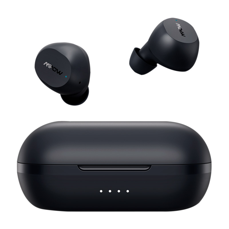 Audifonos Bluetooth 5.0 inalambricos negro MPOW M12 TWS