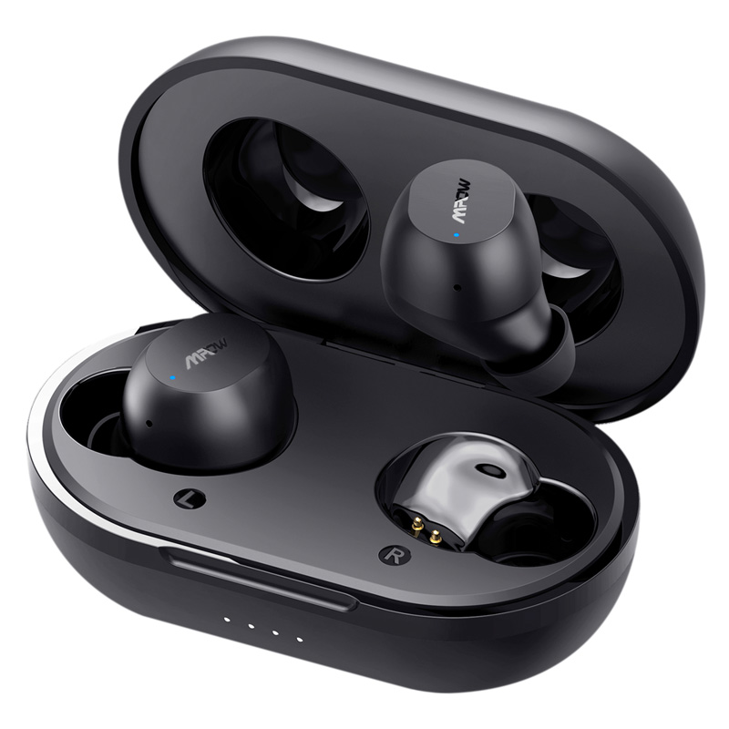 Audifonos Bluetooth 5.0 inalambricos negro MPOW M12 TWS