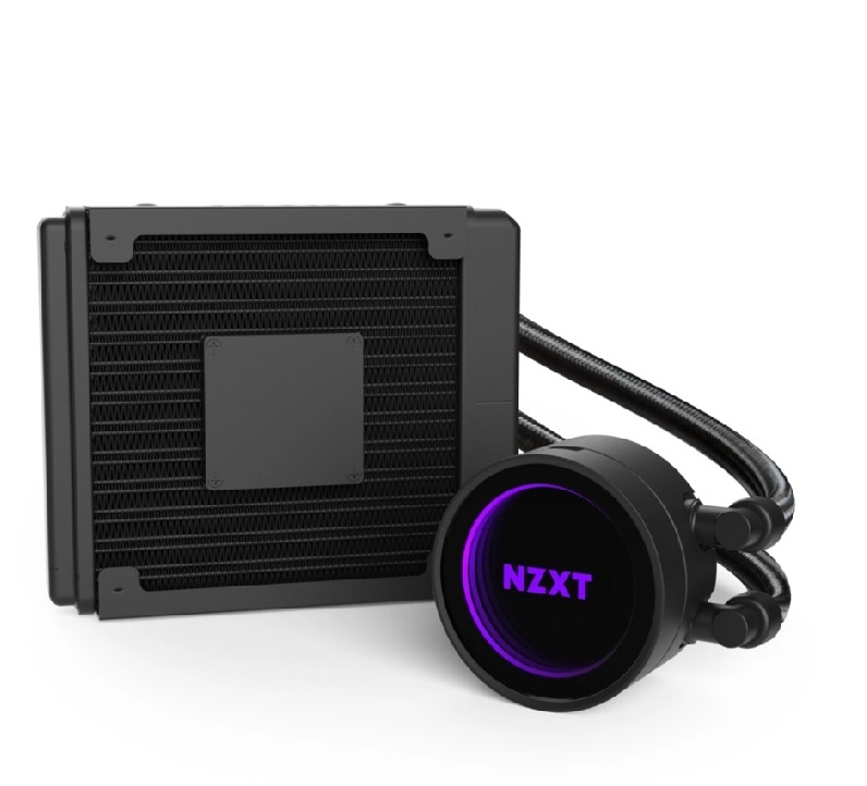 DISIPADOR DE ENFRIAMIENTO LIQUIDO NZXT KRAKEN M22 120MM AIO RGB RL-KRM22-01 PC GAMER JUEGO LUZ LED