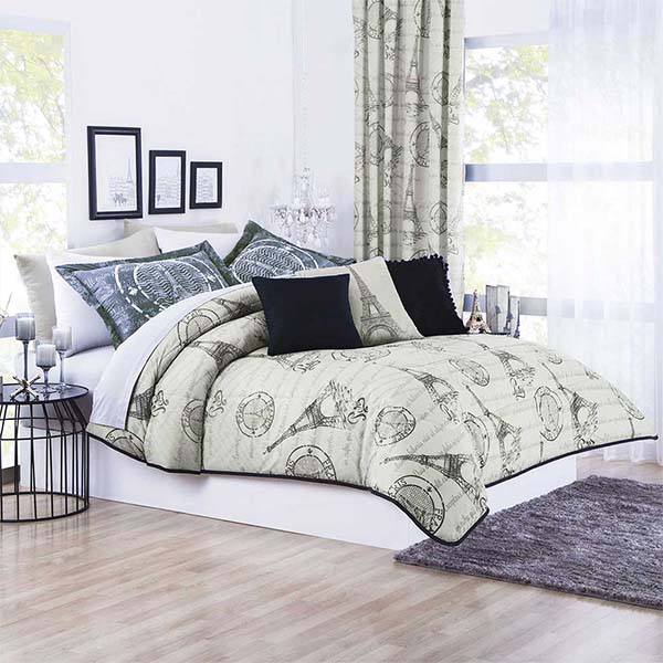 Edredon Matrimonial/Queen Size Paris CONCORD