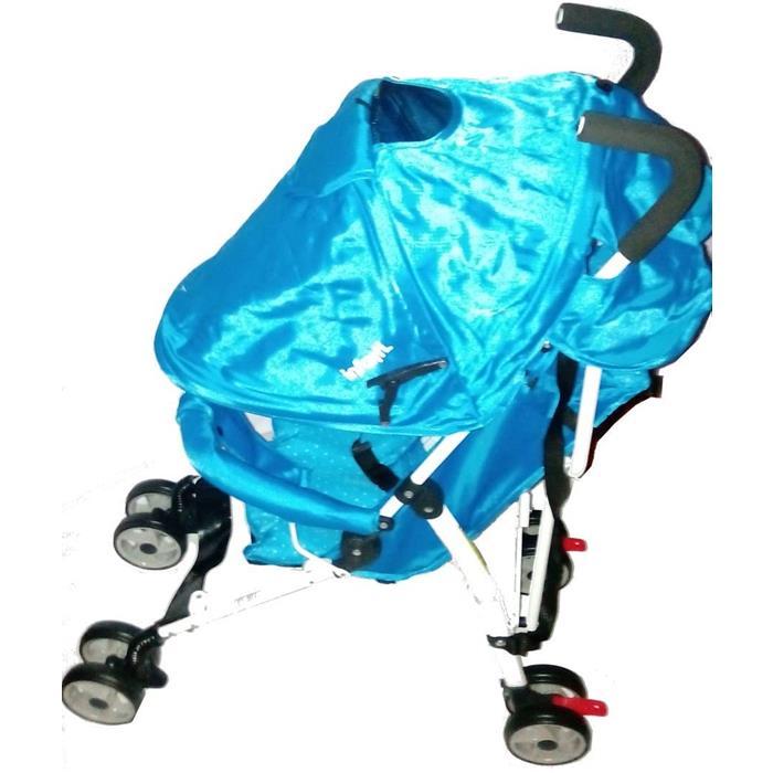 Carriola De Bastón Skit Giraffe Azul Infanti