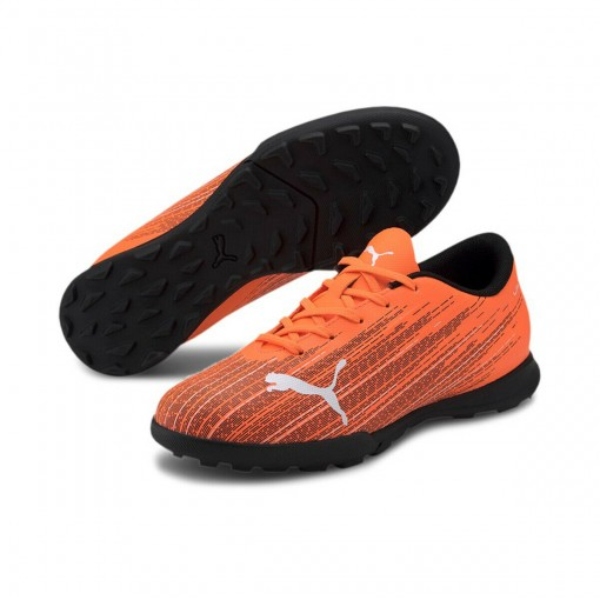 Tenis Puma Ultra 4.1 Tt Jr Fútbol Rápido Naranja Juvenil