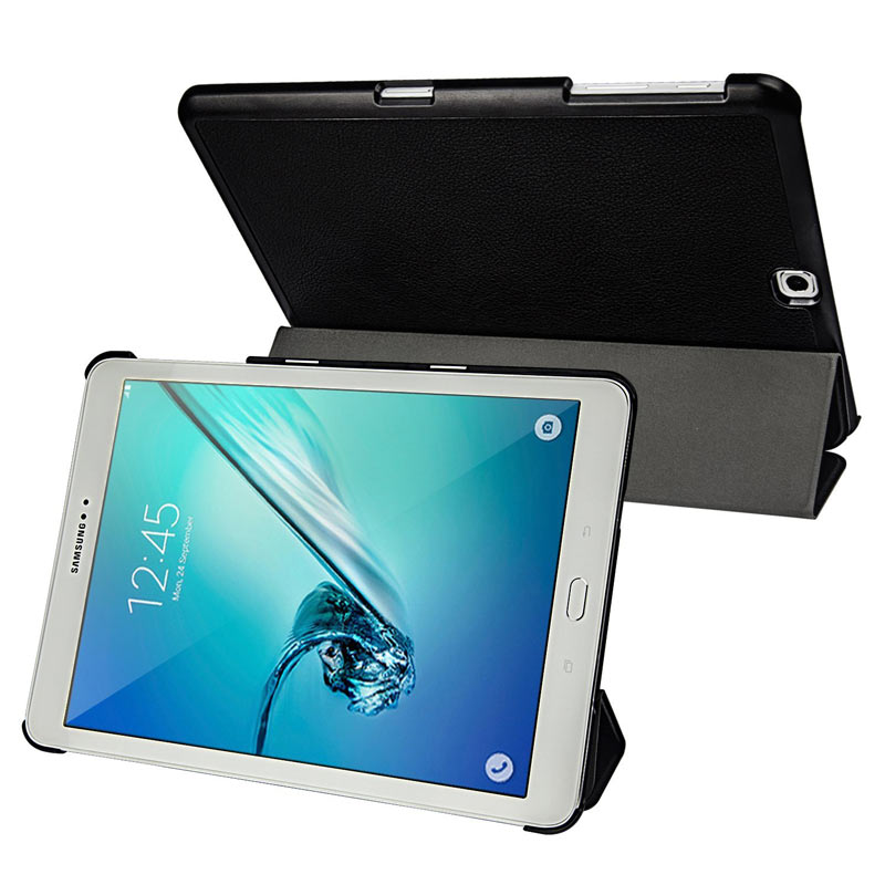 Funda Magnetica Para Samsung Galaxy Tab S2 Tamaño 9.7" Sm-t810 Sm-t813. Negro