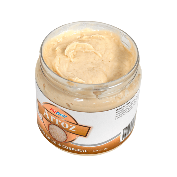 JABON En Crema Corporal y Facial De Arroz 1KG ProShiny