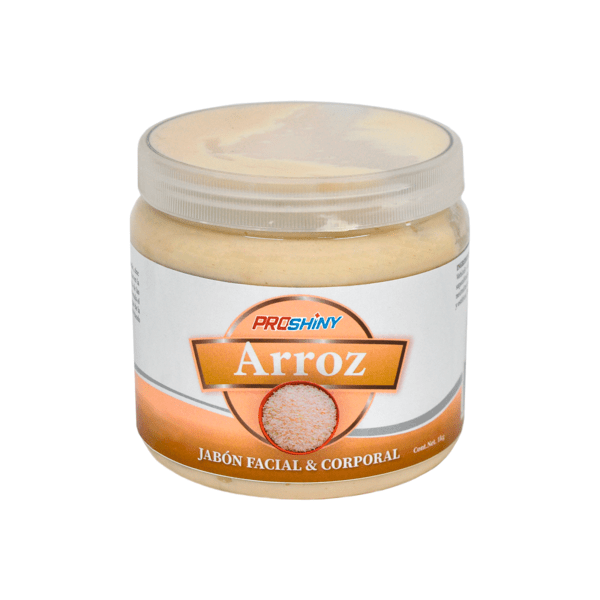 JABON En Crema Corporal y Facial De Arroz 1KG ProShiny