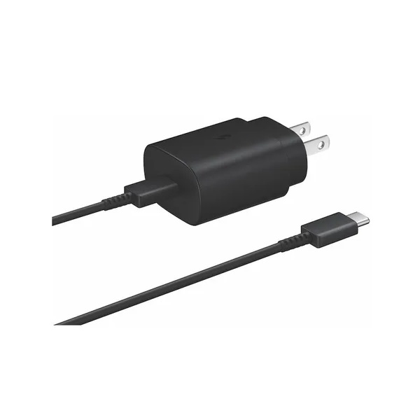 Cargador Samsung Super Fast Cubo+cable Tipo C Fast 25w Original.