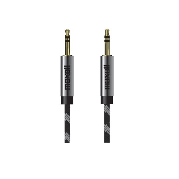 Maxell Cable Auxiliar 3.5mm Macho / Reforzado / 1.4 Metros / 348008