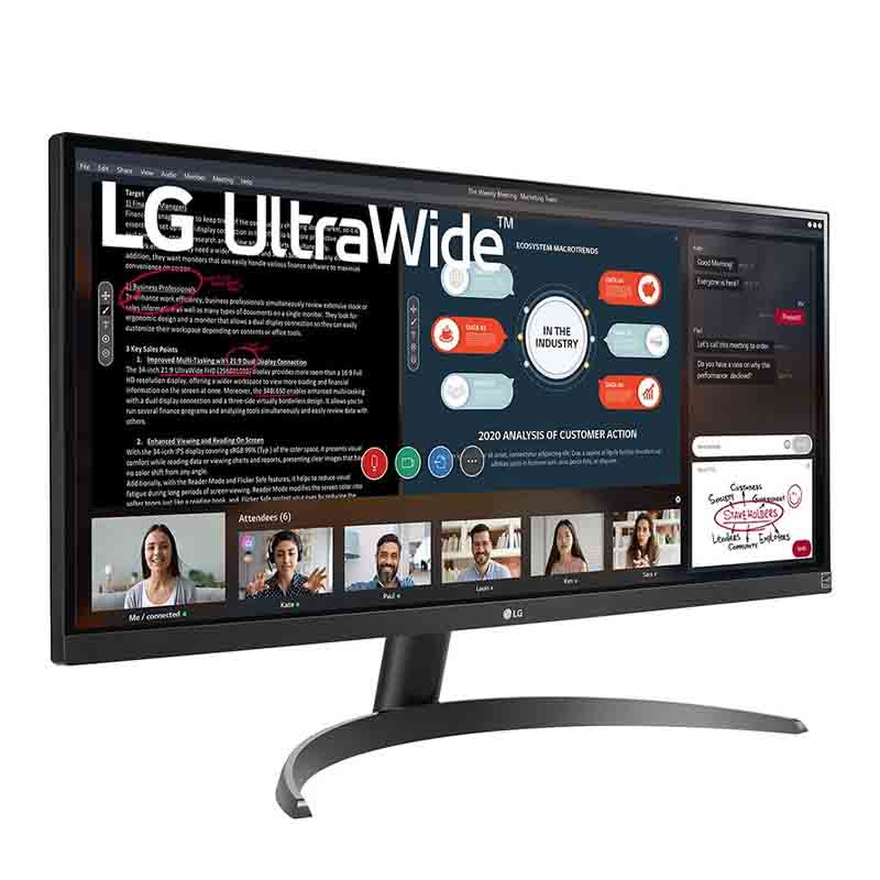MONITOR LG 29WP500-B ULTRAWIDE 29 PULGADAS 5MS 75HZ FULL HD IPS HDMI