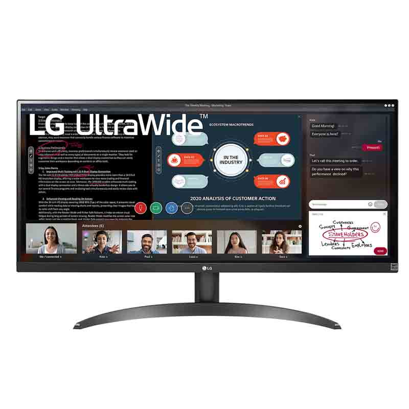 MONITOR LG 29WP500-B ULTRAWIDE 29 PULGADAS 5MS 75HZ FULL HD IPS HDMI