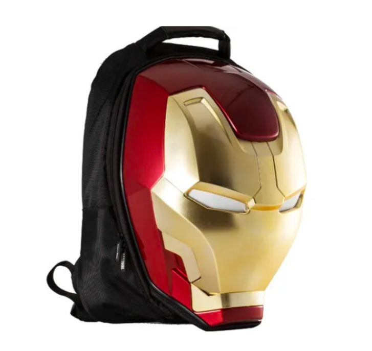 Mochila De Ironman Backpack Iron Man Ojos Con Luces